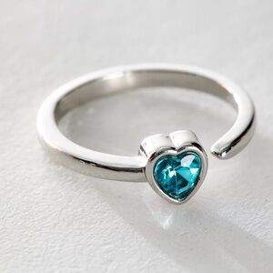 Birthstone Heart Ring | Free People